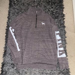 Victoria’s Secret PINK 1/4 zip sweater
